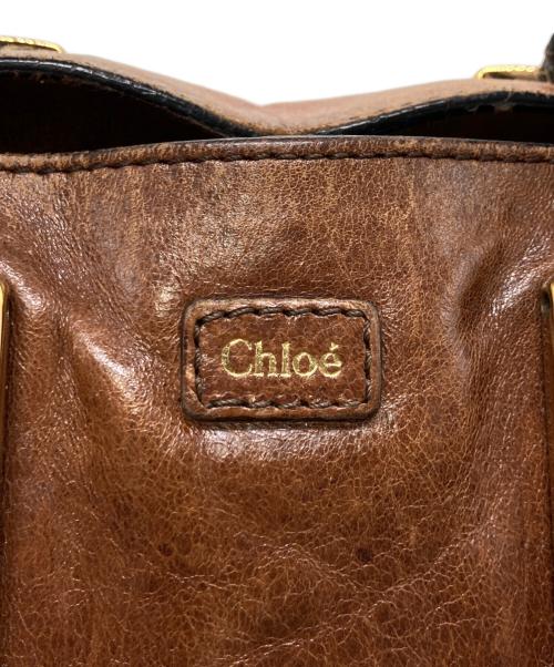 Chloe（クロエ）Chloe (クロエ) エテル 2WAYバッグ ブラウンの古着・服飾アイテム