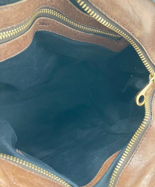 Chloe（クロエ）Chloe (クロエ) エテル 2WAYバッグ ブラウンの古着・服飾アイテム