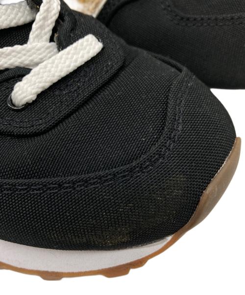 NEW BALANCE（ニューバランス）NEW BALANCE (ニューバランス) ローカットスニーカー ブラック×ベージュ サイズ:5の古着・服飾アイテム