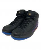 NIKEナイキ）の古着「AIR JORDAN 2 RETRO BHM」｜ブラック