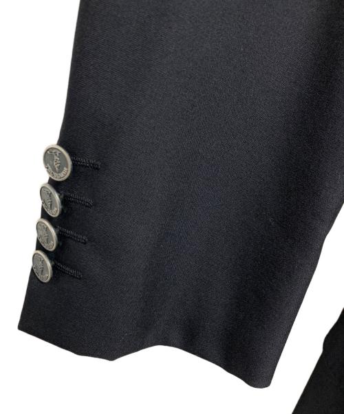 TRUSSARDI（トラサルディ）TRUSSARDI (トラサルディ) 銀釦ブレザー ブラック サイズ: 175の古着・服飾アイテム