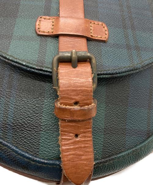 POLO RALPH LAUREN（ポロ・ラルフローレン）POLO RALPH LAUREN (ポロ・ラルフローレン) ブラックウォッチ ショルダーバッグ グリーンの古着・服飾アイテム