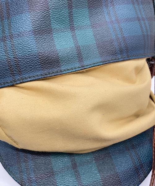 POLO RALPH LAUREN（ポロ・ラルフローレン）POLO RALPH LAUREN (ポロ・ラルフローレン) ブラックウォッチ ショルダーバッグ グリーンの古着・服飾アイテム