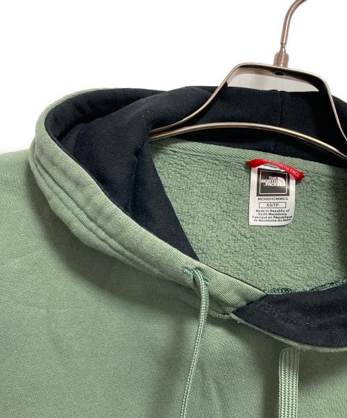 THE NORTH FACE（ザ ノース フェイス）THE NORTH FACE (ザ ノース フェイス) プルオーバーパーカー グリーン サイズ:XSの古着・服飾アイテム