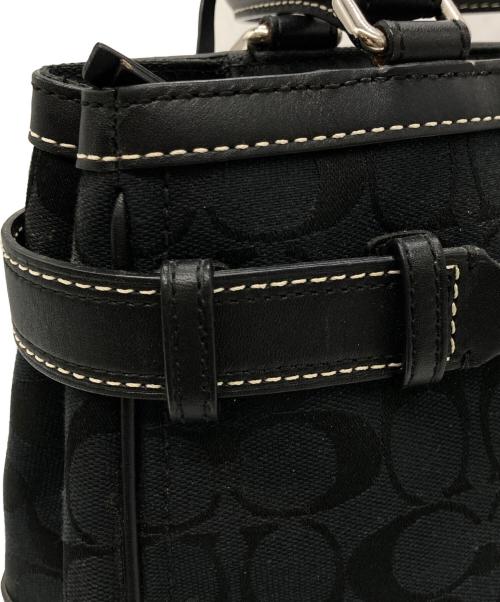 COACH（コーチ）COACH (コーチ) ハンドバッグ ブラックの古着・服飾アイテム