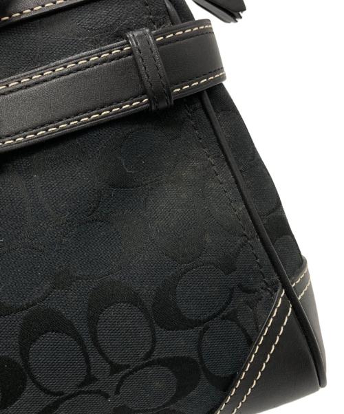 COACH（コーチ）COACH (コーチ) ハンドバッグ ブラックの古着・服飾アイテム