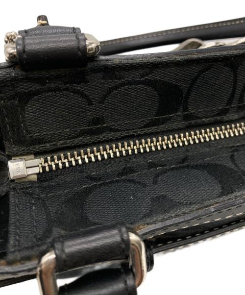 COACH（コーチ）COACH (コーチ) ハンドバッグ ブラックの古着・服飾アイテム