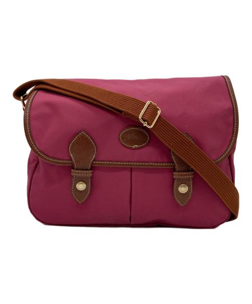 LONGCHAMP（ロンシャン）LONGCHAMP (ロンシャン) メッセンジャーバッグ ピンクの古着・服飾アイテム