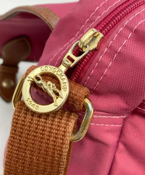 LONGCHAMP（ロンシャン）LONGCHAMP (ロンシャン) メッセンジャーバッグ ピンクの古着・服飾アイテム