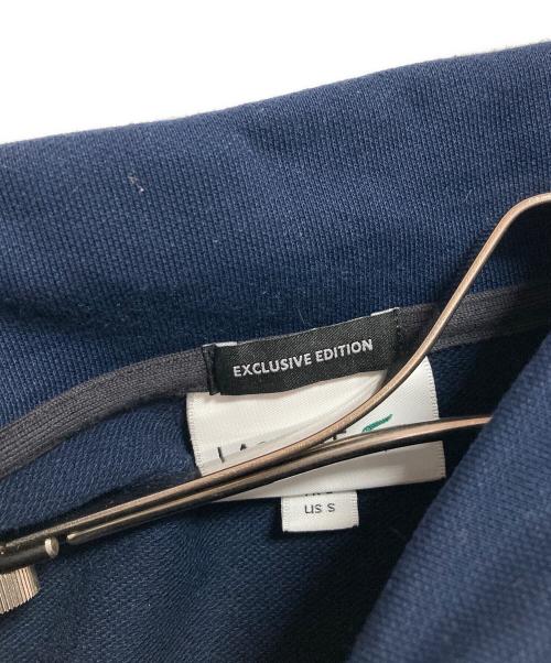 LACOSTE（ラコステ）LACOSTE (ラコステ) スウェットポロシャツ ネイビー サイズ:Sの古着・服飾アイテム