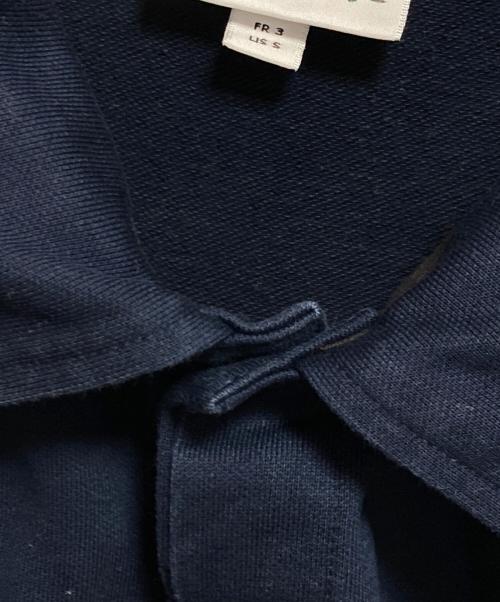 LACOSTE（ラコステ）LACOSTE (ラコステ) スウェットポロシャツ ネイビー サイズ:Sの古着・服飾アイテム