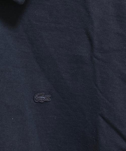 LACOSTE（ラコステ）LACOSTE (ラコステ) スウェットポロシャツ ネイビー サイズ:Sの古着・服飾アイテム