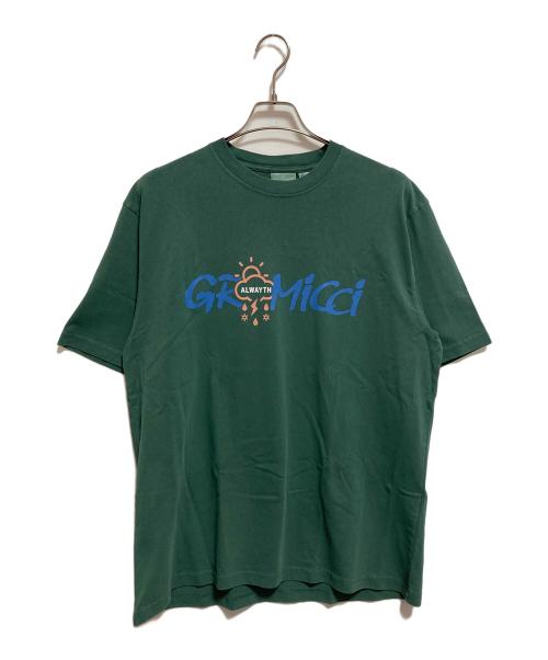 GRAMICCI（グラミチ）GRAMICCI (グラミチ) ALWAYTH (オールウェイズ) グラフィックＴシャツ グリーン サイズ:L 未使用品の古着・服飾アイテム