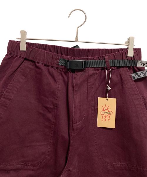 GRAMICCI（グラミチ）GRAMICCI (グラミチ) ALWAYTH (オールウェイズ) TWILL PANTS ボルドー サイズ:L 未使用品の古着・服飾アイテム