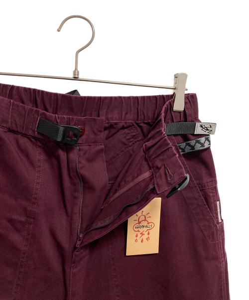 GRAMICCI（グラミチ）GRAMICCI (グラミチ) ALWAYTH (オールウェイズ) TWILL PANTS ボルドー サイズ:L 未使用品の古着・服飾アイテム