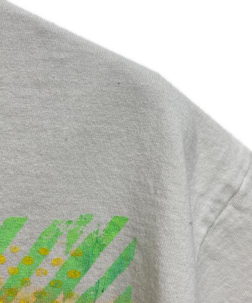 One of them（ワン オブ ゼム）One of them (ワン オブ ゼム) donrock シルクスクリーンプリントTシャツ ホワイト サイズ:XLの古着・服飾アイテム
