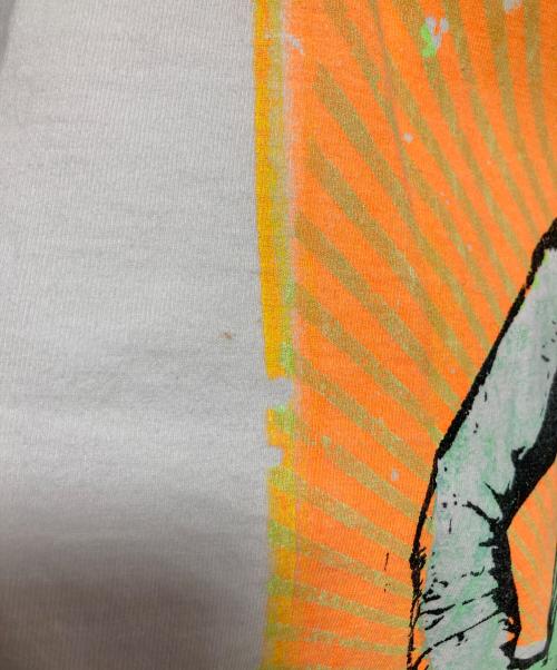 One of them（ワン オブ ゼム）One of them (ワン オブ ゼム) donrock シルクスクリーンプリントTシャツ ホワイト サイズ:XLの古着・服飾アイテム