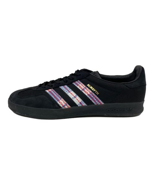 adidas（アディダス）adidas (アディダス) ALWAYTH (オールウェイズ) GAZELLE INDOOR ブラック サイズ:US9.5の古着・服飾アイテム