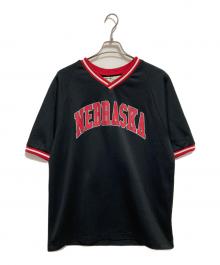 OFFWHITE（オフホワイト）の古着「19AW Black Nebraska Baseball T-Shirt」｜ブラック