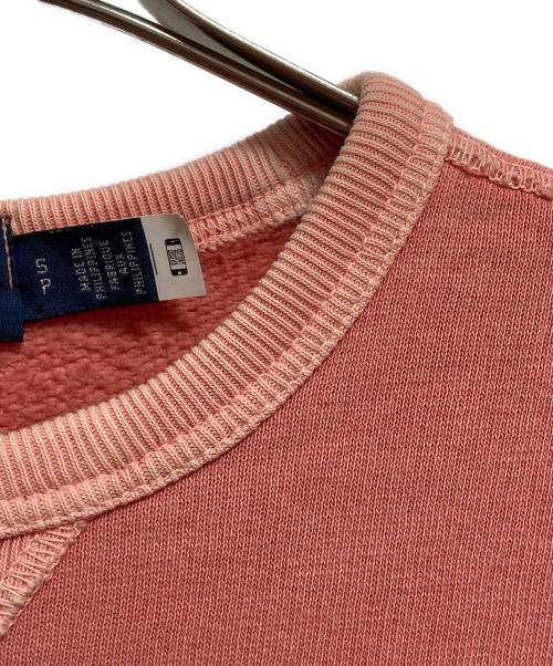 POLO RALPH LAUREN（ポロ・ラルフローレン）POLO RALPH LAUREN (ポロ・ラルフローレン) vネックスウェット ピンク サイズ:Sの古着・服飾アイテム