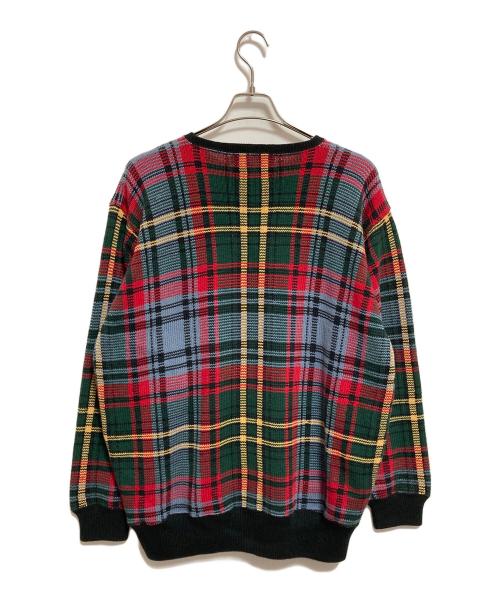 POLO SPORT（ポロスポーツ）POLO SPORT (ポロスポーツ) タータンチェックコットンニット マルチカラー サイズ:Lの古着・服飾アイテム