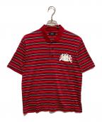 A.P.C.アーペーセー）の古着「ボーダーポロシャツ」｜レッド