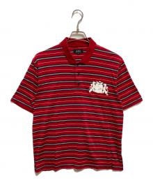 A.P.C.（アーペーセー）の古着「ボーダーポロシャツ」｜レッド