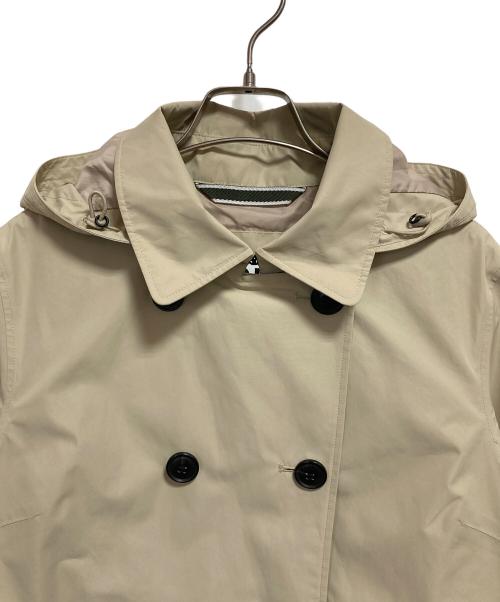 AIGLE（エーグル）AIGLE (エーグル) ゴアテックス フーデッドトレンチコート ベージュ サイズ:38の古着・服飾アイテム