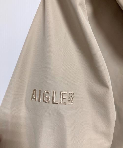 AIGLE（エーグル）AIGLE (エーグル) ゴアテックス フーデッドトレンチコート ベージュ サイズ:38の古着・服飾アイテム
