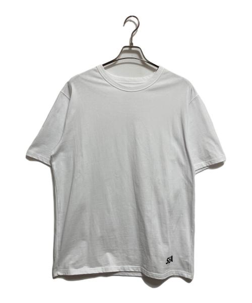 WIND AND SEA（ウィンダンシー）WIND AND SEA (ウィンダンシー) ワンポイントプリントTシャツ ホワイト サイズ:Lの古着・服飾アイテム