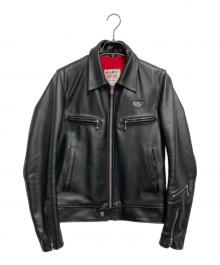Lewis Leathers（ルイスレザース）の古着「ドミネーターシングルライダースジャケット」｜ブラック
