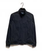 FRED PERRY×BEAMSフレッドペリー×ビームス）の古着「ナイロンハリントンジャケット」｜ブラック