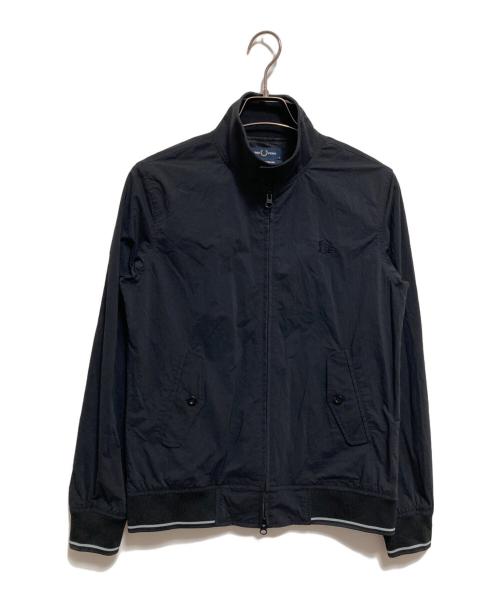 FRED PERRY（フレッドペリー）FRED PERRY (フレッドペリー) BEAMS (ビームス) ナイロンハリントンジャケット ブラック サイズ:Sの古着・服飾アイテム