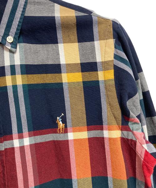 POLO RALPH LAUREN（ポロ・ラルフローレン）POLO RALPH LAUREN (ポロ・ラルフローレン) CLASSIC FIT チェックシャツ マルチカラー サイズ:XSの古着・服飾アイテム