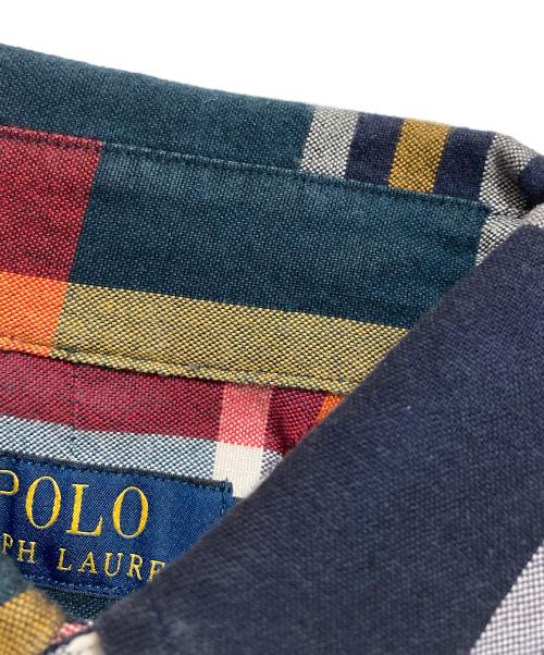 POLO RALPH LAUREN（ポロ・ラルフローレン）POLO RALPH LAUREN (ポロ・ラルフローレン) CLASSIC FIT チェックシャツ マルチカラー サイズ:XSの古着・服飾アイテム