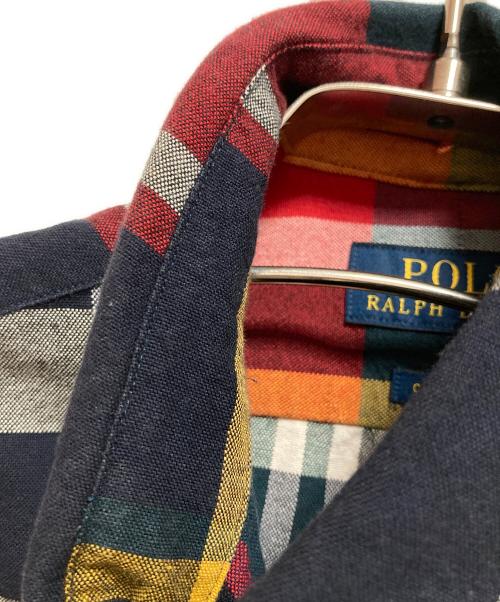 POLO RALPH LAUREN（ポロ・ラルフローレン）POLO RALPH LAUREN (ポロ・ラルフローレン) CLASSIC FIT チェックシャツ マルチカラー サイズ:XSの古着・服飾アイテム
