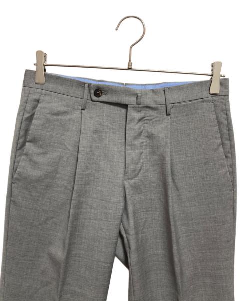 INCOTEX（インコテックス）INCOTEX (インコテックス) SLOWEAR ウールスラックス グレー サイズ:44の古着・服飾アイテム