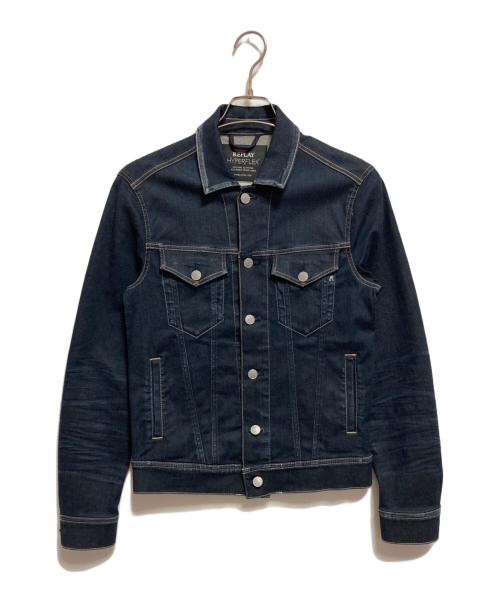 REPLAY（リプレイ）REPLAY (リプレイ) HYPERFLEX デニムジャケット インディゴ サイズ:Sの古着・服飾アイテム