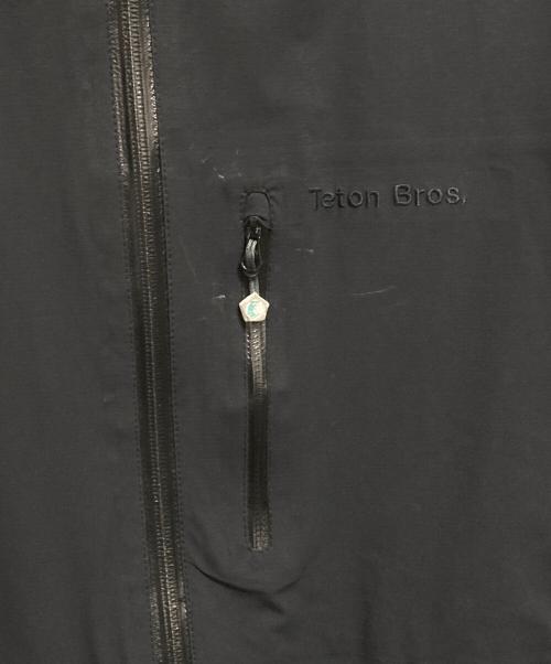 Teton Bros（ティートンブロス）Teton Bros (ティートンブロス) シェルジャケット ブラック サイズ:Lの古着・服飾アイテム