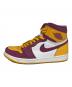 NIKE (ナイキ) Air Jordan 1 High OG イエロー×パープル サイズ:9.5：6000円