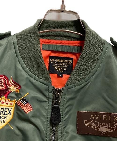 AVIREX（アヴィレックス）AVIREX (アヴィレックス) L-2 5th AIR FORCE フライトジャケット カーキ サイズ:Mの古着・服飾アイテム