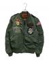 AVIREX（アヴィレックス）の古着「L-2 5th AIR FORCE フライトジャケット」｜カーキ