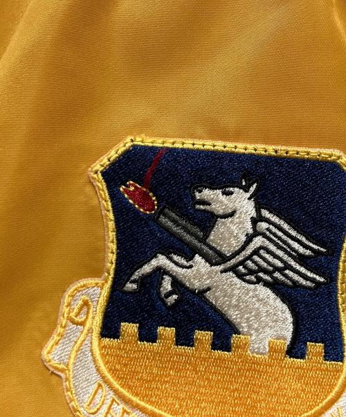 AVIREX（アヴィレックス）AVIREX (アヴィレックス) TIGER&MUSTANG MA-1 イエロー サイズ:Mの古着・服飾アイテム