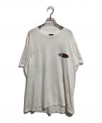 26RED26レッド）の古着「90’ｓレッドパンサープリントTシャツ」｜ホワイト