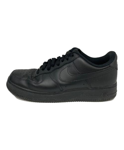 NIKE（ナイキ）NIKE (ナイキ) AIR FORCE1 LOW ブラック サイズ:us9.5の古着・服飾アイテム
