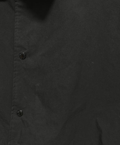 SOFTHYPHEN（ソフトハイフン）SOFTHYPHEN (ソフトハイフン) ステンカラーコート ブラック サイズ:04の古着・服飾アイテム