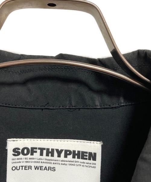 SOFTHYPHEN（ソフトハイフン）SOFTHYPHEN (ソフトハイフン) ステンカラーコート ブラック サイズ:04の古着・服飾アイテム