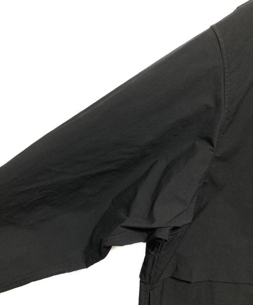 SOFTHYPHEN（ソフトハイフン）SOFTHYPHEN (ソフトハイフン) ステンカラーコート ブラック サイズ:04の古着・服飾アイテム