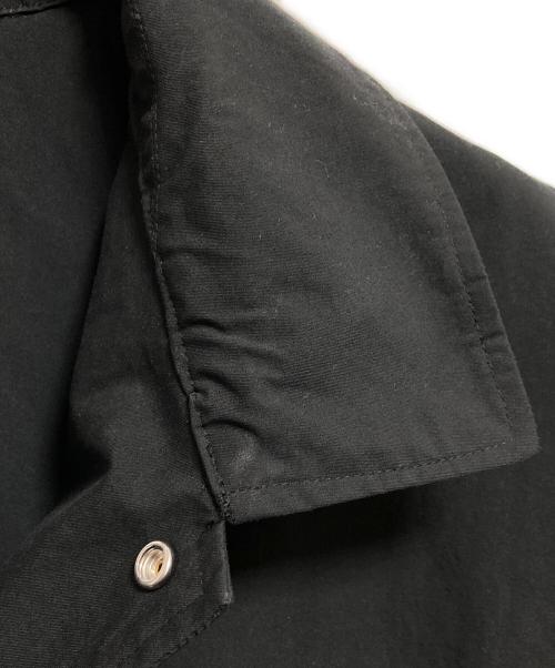 SOFTHYPHEN（ソフトハイフン）SOFTHYPHEN (ソフトハイフン) ステンカラーコート ブラック サイズ:04の古着・服飾アイテム