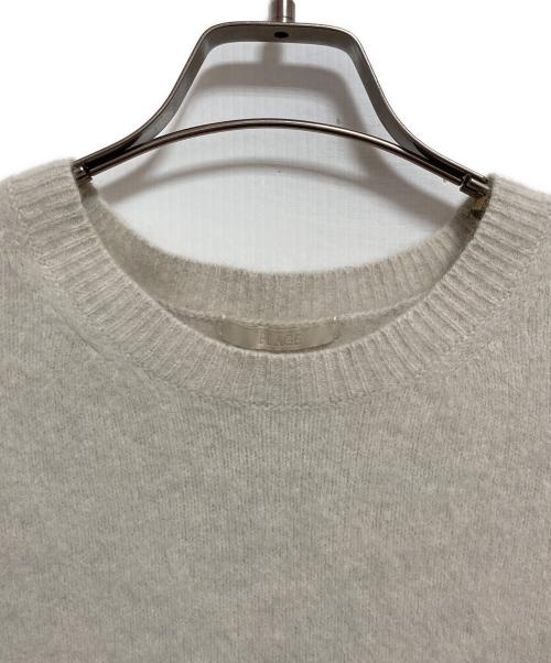Plage（プラージュ）Plage (プラージュ) Cashmere Mix Fur 半袖プルオーバー ベージュ サイズ:FREEの古着・服飾アイテム